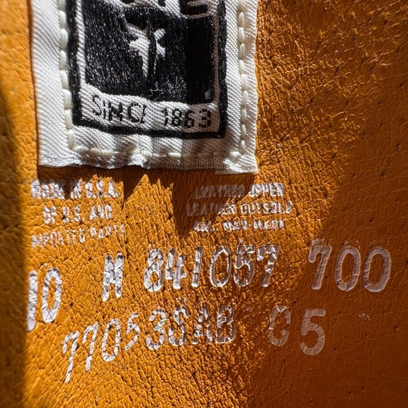 Frye Dark Leather Heeled Boots - Picture 14 of 16